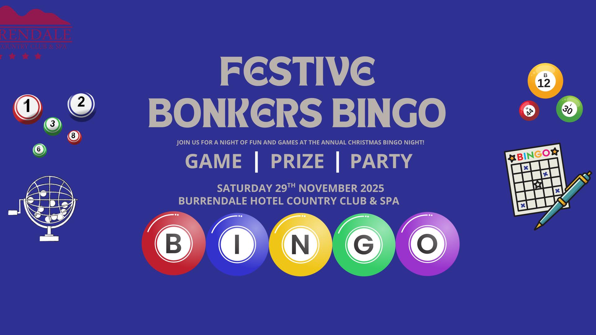 Festive Bonkers Bingo Night 1